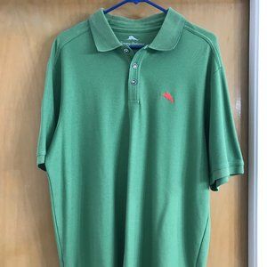 Tommy Bahama Supima Golf Polo Green L